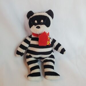 McDonald's Happy Meal Toy Hamburglar The Bear TY‎ Teenie Beanie Baby #9 2004
